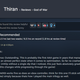 Steam review for God of War on PC reading "this is probably the first AAA game in years that manages to release in an almost perfect state."